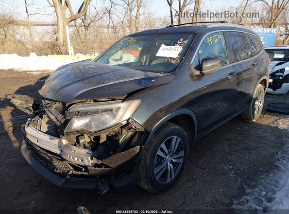 5FNYF6H71HB079102 2017 HONDA PILOT Зеленый Передняя левая четверть