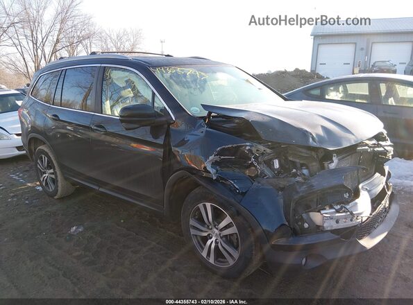 5FNYF6H71HB079102 2017 HONDA PILOT Зеленый Передняя правая четверть