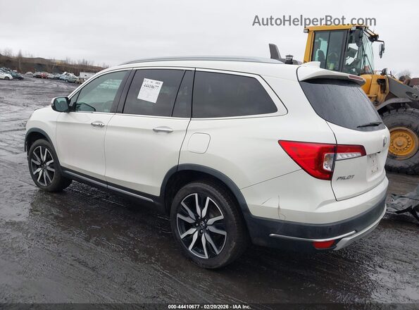 5FNYF6H96KB062370 2019 HONDA PILOT Белый Задняя левая четверть