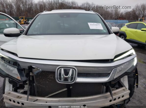 5FNYF6H96KB062370 2019 HONDA PILOT Белый Вид спереди