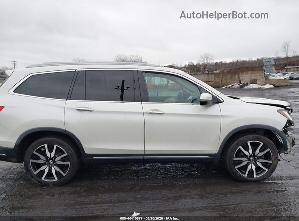 5FNYF6H96KB062370 2019 HONDA PILOT Белый Вид задней части салона