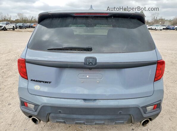 5FNYF7H59NB002753 2022 HONDA PASSPORT Серый Вид сзади