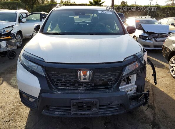 5FNYF7H93KB002861 2019 HONDA PASSPORT Белый Вид спереди