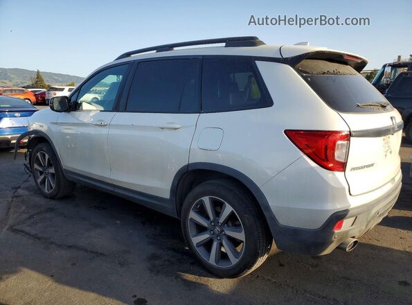 5FNYF7H93KB002861 2019 HONDA PASSPORT Белый Задняя левая четверть