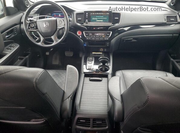 5FNYF8H01MB018003 2021 HONDA PASSPORT Gray Widok deski rozdzielczej