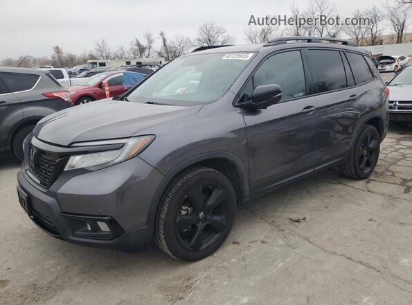 5FNYF8H01MB018003 2021 HONDA PASSPORT Gray Przód lewy