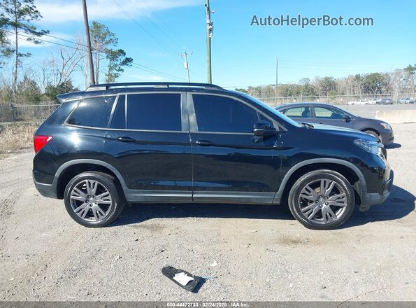 5FNYF8H04KB008322 2019 HONDA PASSPORT Черный Вид задней части салона