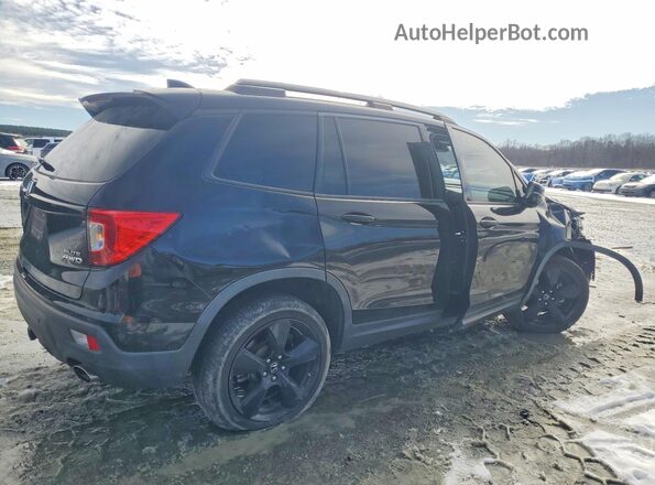 5FNYF8H05KB005767 2019 HONDA PASSPORT Черный Задняя правая четверть