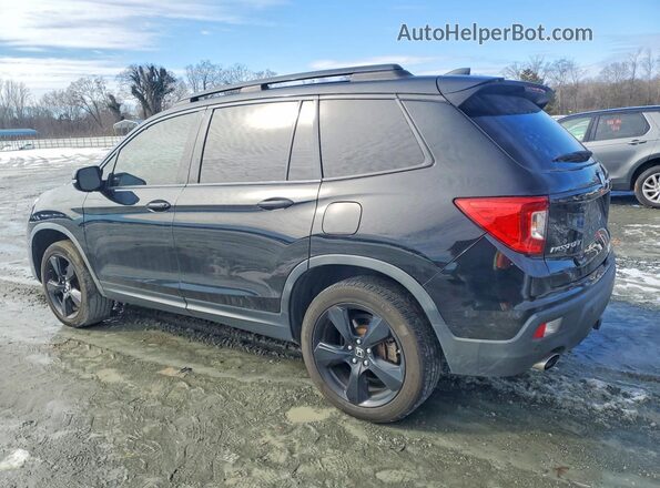 5FNYF8H05KB005767 2019 HONDA PASSPORT Черный Задняя левая четверть