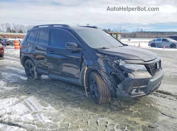 5FNYF8H05KB005767 2019 HONDA PASSPORT Черный Передняя правая четверть