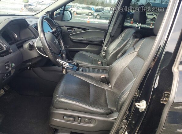 5FNYF8H05KB005767 2019 HONDA PASSPORT Черный Вид салона спереди