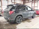 2021 Honda Passport Awd Elite Черный vin: 5FNYF8H05MB015573