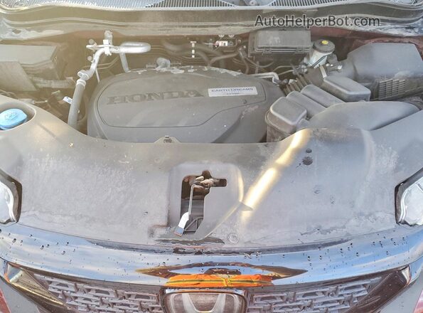5FNYF8H07KB008797 2019 HONDA PASSPORT Бордовый Вид подкапотного пространства