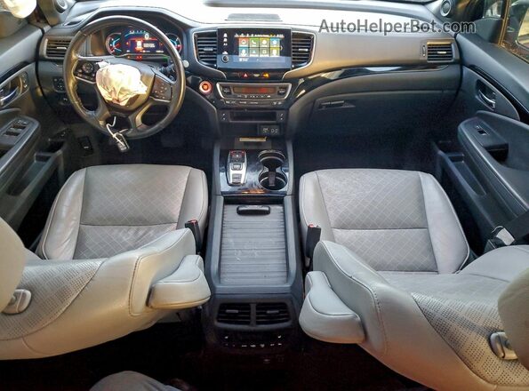 5FNYF8H07KB008797 2019 HONDA PASSPORT Бордовый Вид панели приборов