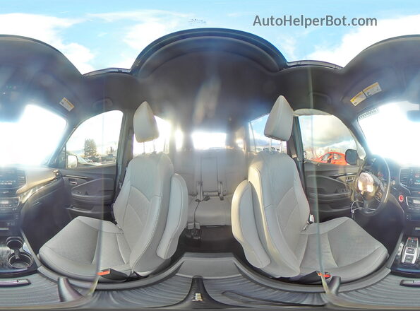5FNYF8H07KB008797 2019 HONDA PASSPORT Бордовый Панорамный вид салона 360°