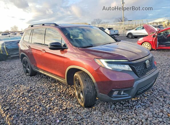 5FNYF8H07KB008797 2019 HONDA PASSPORT Бордовый Передняя правая четверть