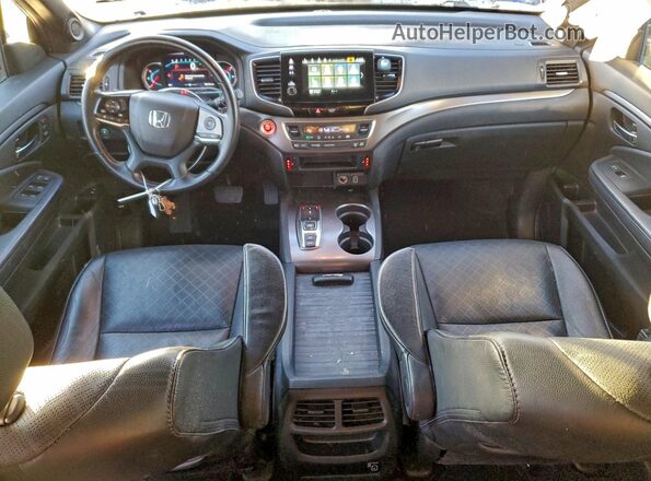 5FNYF8H50MB025147 2021 HONDA PASSPORT Black Widok deski rozdzielczej