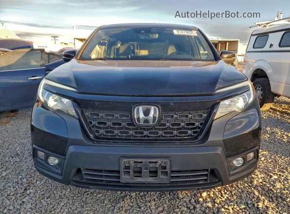 5FNYF8H50MB025147 2021 HONDA PASSPORT Black Widok z przodu