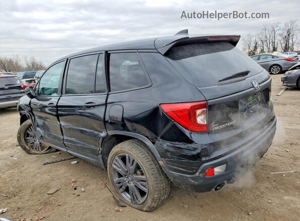 5FNYF8H53KB011109 2019 HONDA PASSPORT Черный Задняя левая четверть