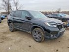 2019 Honda Passport Exl Черный vin: 5FNYF8H53KB011109