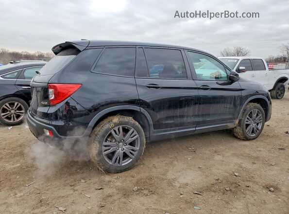 5FNYF8H53KB011109 2019 HONDA PASSPORT Черный Задняя правая четверть