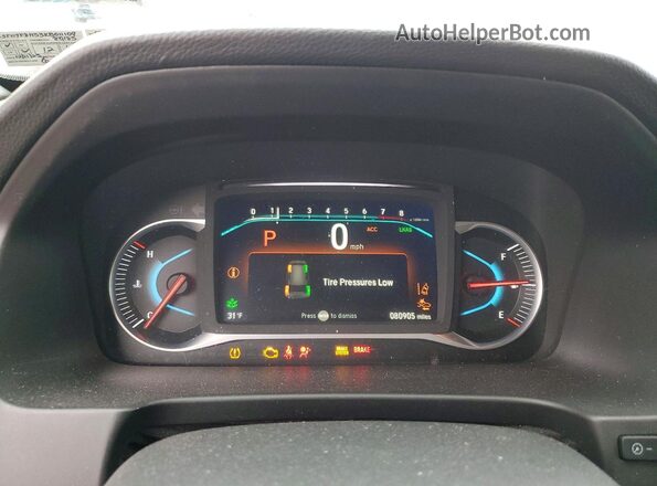 5FNYF8H53KB011109 2019 HONDA PASSPORT Черный Вид щитка приборов