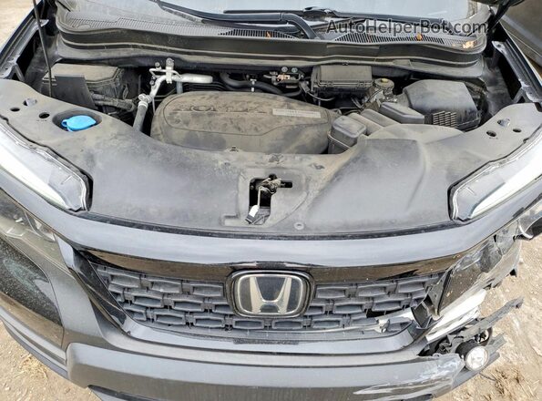 5FNYF8H53KB011109 2019 HONDA PASSPORT Черный Вид подкапотного пространства