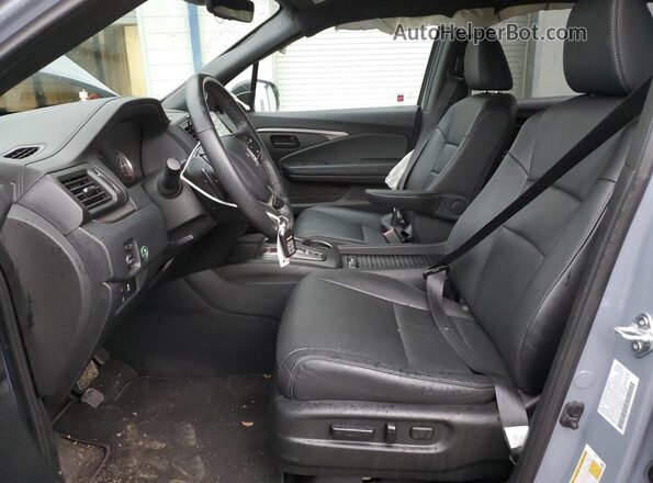 5FNYF8H53NB009929 2022 HONDA PASSPORT Синий Вид салона спереди