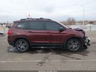 2021 Honda Passport Awd Ex-l Red vin: 5FNYF8H56MB041935