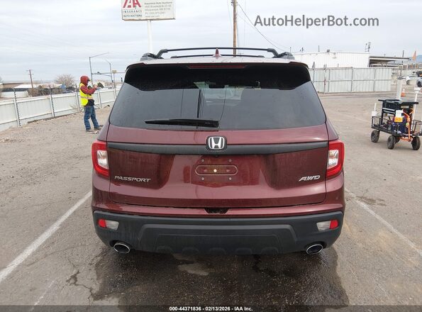 5FNYF8H56MB041935 2021 HONDA PASSPORT Red 