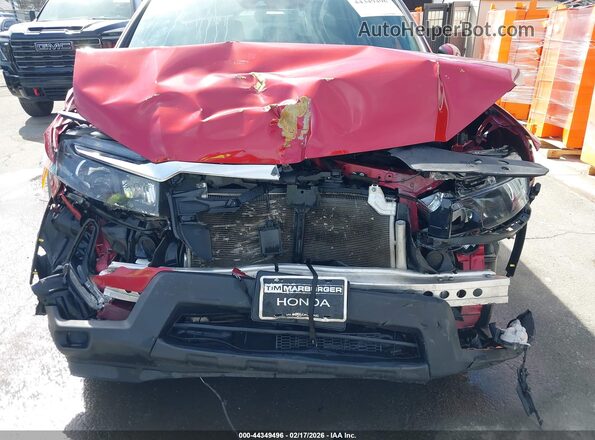 5FNYF8H56PB020040 2023 HONDA PASSPORT Красный Вид спереди