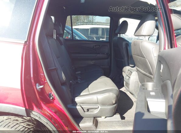 5FNYF8H56PB020040 2023 HONDA PASSPORT Красный Вид наклейки с VIN-кодом