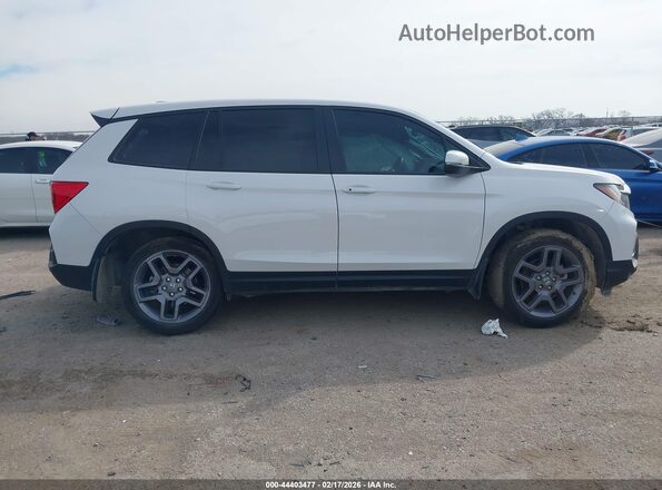 5FNYF8H58PB035557 2023 HONDA PASSPORT White Սալոնի 360 աստիճան տեսք