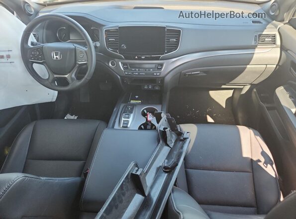 5FNYF8H58SB008528 2025 HONDA PASSPORT White Widok deski rozdzielczej