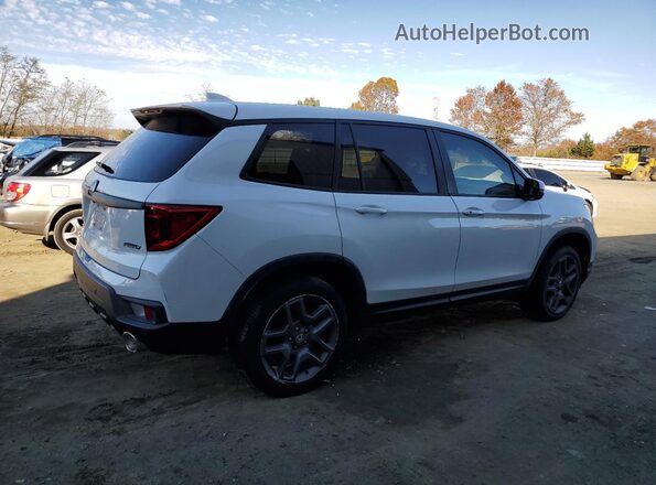 5FNYF8H59NB018425 2022 HONDA PASSPORT Белый Задняя правая четверть