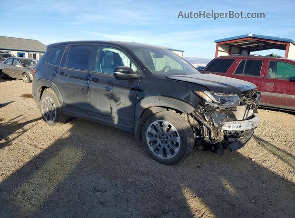 5FNYF8H59SB010725 2025 HONDA PASSPORT Черный Передняя правая четверть