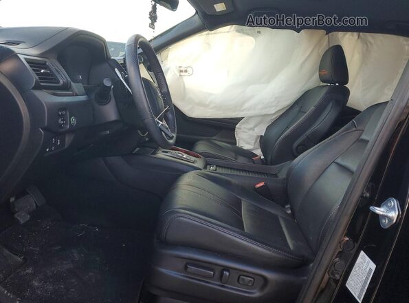 5FNYF8H60NB030956 2022 HONDA PASSPORT Черный Вид салона спереди