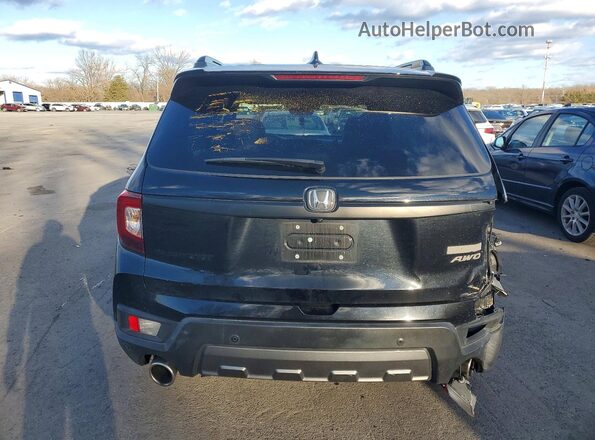 5FNYF8H60NB030956 2022 HONDA PASSPORT Черный Вид сзади