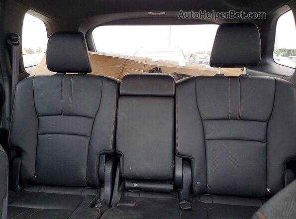 5FNYF8H64PB044281 2023 HONDA PASSPORT Белый Вид задних сидений