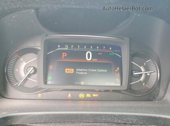 5FNYF8H64PB044281 2023 HONDA PASSPORT Белый Вид щитка приборов