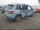2025 Honda Passport Awd Trailsport Light Blue vin: 5FNYF8H64SB000094