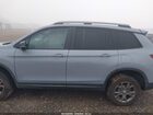 2025 Honda Passport Awd Trailsport Light Blue vin: 5FNYF8H64SB000094