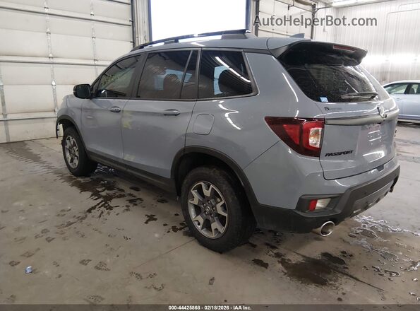 5FNYF8H67PB032321 2023 HONDA PASSPORT Light Blue Задняя левая четверть