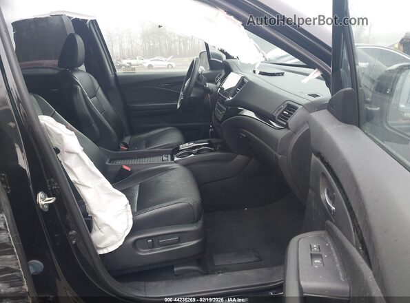5FNYF8H95KB027296 2019 HONDA PASSPORT Черный Вид салона спереди