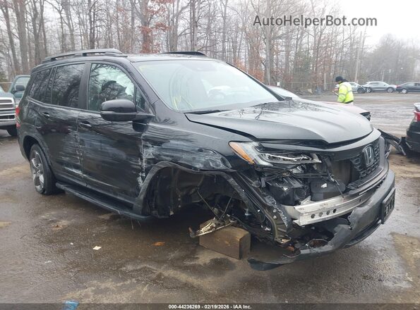 5FNYF8H95KB027296 2019 HONDA PASSPORT Черный Вид спереди