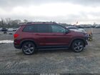 2019 Honda Passport Touring Темно-бордовый vin: 5FNYF8H96KB008546
