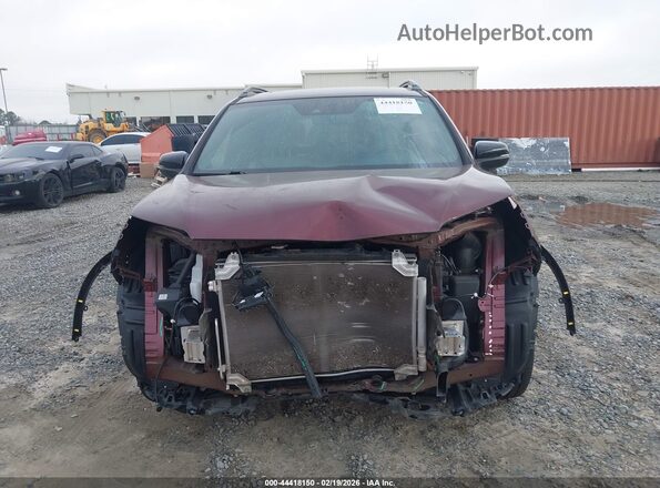 5FNYF8H96KB008546 2019 HONDA PASSPORT Темно-бордовый Вид щитка приборов