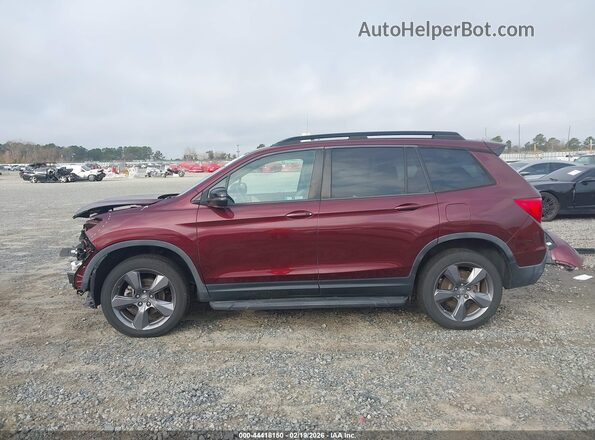 5FNYF8H96KB008546 2019 HONDA PASSPORT Темно-бордовый Панорамный вид салона 360°