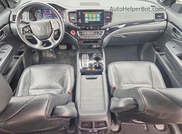 5FNYF8H97LB011909 2020 HONDA PASSPORT Gray Dashboard view