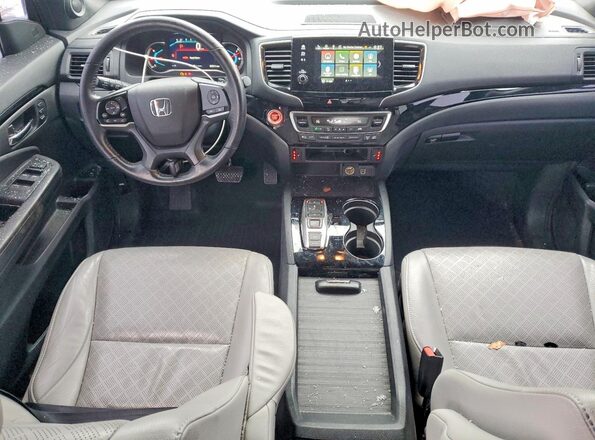 5FNYF8H97MB004136 2021 HONDA PASSPORT Charcoal Dashboard view